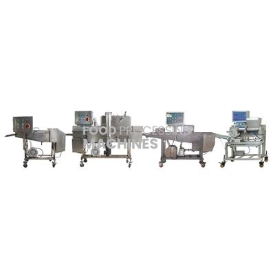 30-1000kg/h Capacity Chicken Batter and Breading Production Line