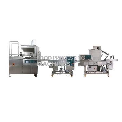 300-1000 Kg/h Capacity Vegetable Potato Patty Hamburger Production Line