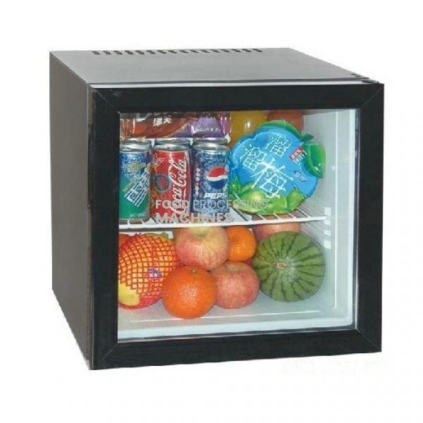 Absorption System Mobile Fridge Freezer Counter Top Glass Door