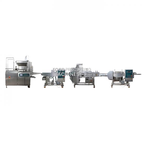 Automatic Fish Potato Chicken Nuggets Production Processing Line