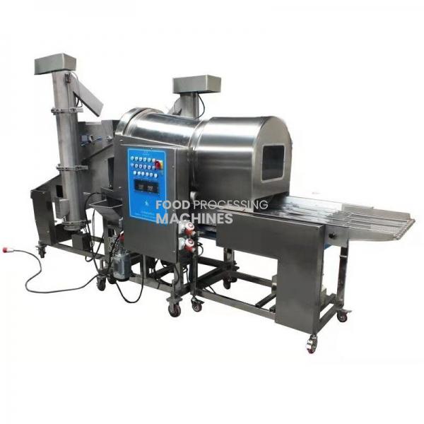 Chicken Leg Wing Rotary Drum Breading Breader Machine