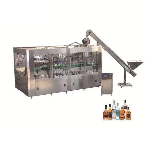 Glass Bottle Liquor Filling Machine