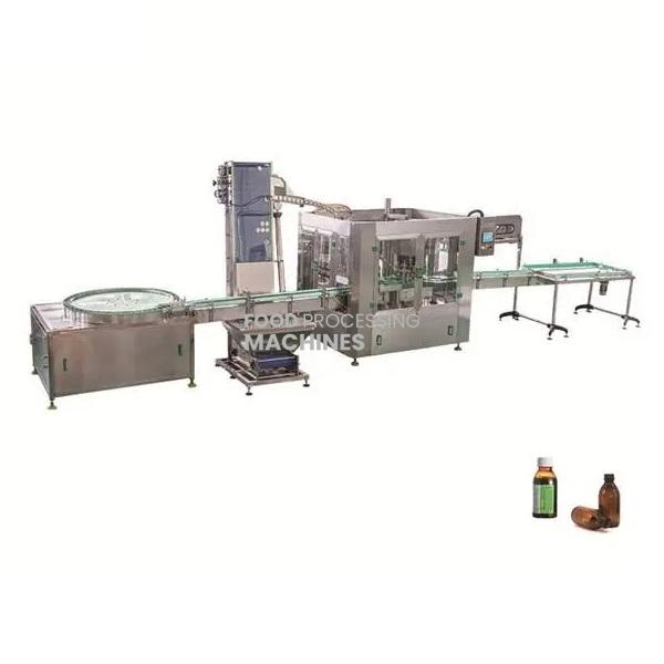 High Capacity Syrup Filling Machine Line