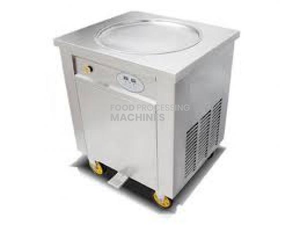 Ice Machine Fried Pan Machine Single Pan