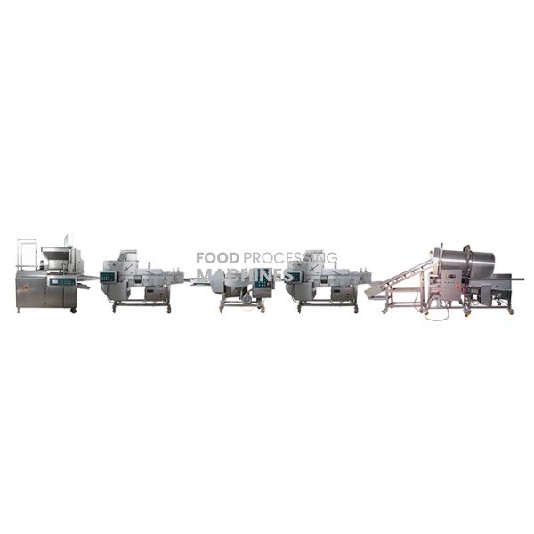 Meat Chicken Popcorn Processing Line