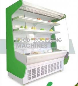 Multideck Open Chiller Vegetable Display Refrigerator