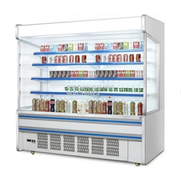 Open Display Freezer for Milk and Drinks and Dairy Food