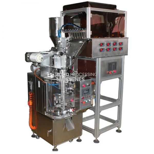 Pyramid Tea Bag Packing Machine With Six Head Weigh Filler