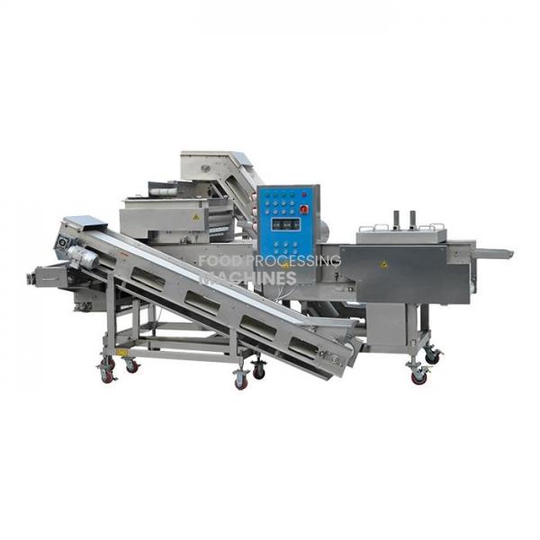 Seafood Fish Fillet Fresh Crumbs Breading Machine Applicator