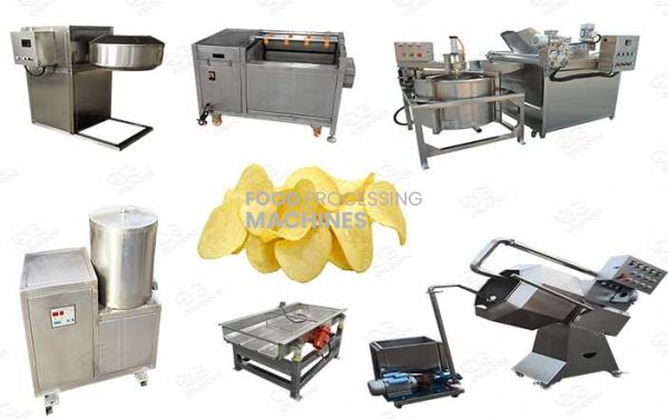 Semi Automatic Potato Chips Production Line